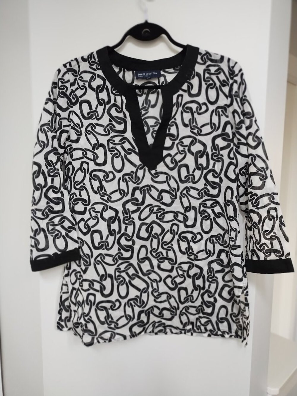Lightweight Jones New York 100% cotton tunic